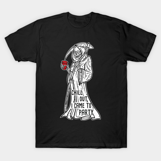 Party Reaper T-Shirt by Seven Relics